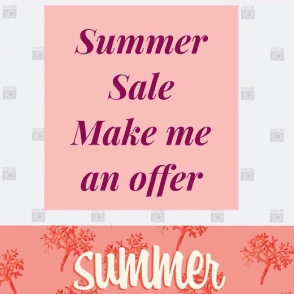 Summer sale!!! Make an offer!